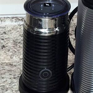 Nespresso Black and Silver Milk Frother